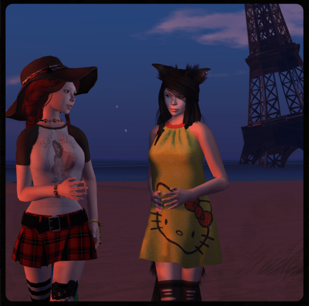 Two nekos: Kris & Merit